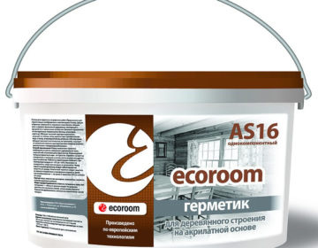 Герметик ecoroom AS 16, 15 кг