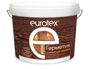Герметик для швов сруба Eurotex, 6 кг