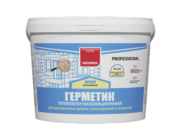 Герметик Neomid Wood Professional, 15 кг