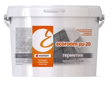 Полиуретановый герметик Ecoroom PU-20 - 16 кг