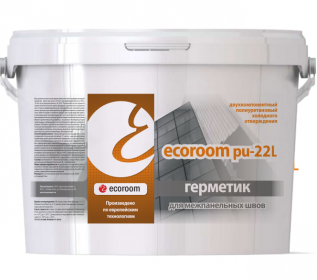 Полиуретановый герметик Ecoroom PU-22L - 10.2 кг