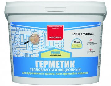 Герметик Неомид, 15 кг, цвет сосна