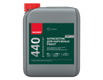 Антисептик НЕОМИД 440 эко для дерева, 5 л