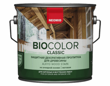 NEOMID BiO COLOR Classic - пропитка, 9 л сосна